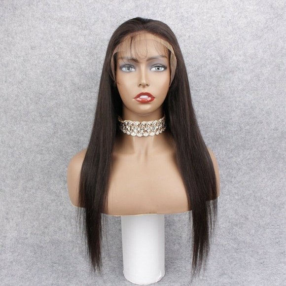 www.goldyhair.ca Other - 100% Human Hair Lace Front Brown Wig 22" inches